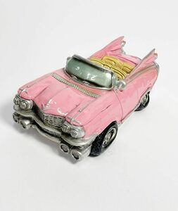 新品 貯金箱 スポーツカー 車 コインバンク ピンク ビンテージ風 アメリカン雑貨 オブジェ インテリア かわいい 雑貨