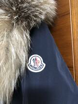 モンクレール　malus ネイビー　4 美品　moncler ファー_画像6