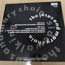 THE JESUS AND MARY CHAIN ジーザス＆メリーチェイン / SIDEWALKING 12インチレコード_画像2