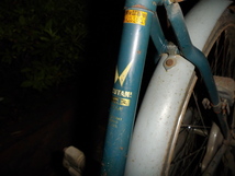 昭和35年（1960年）以前の水谷輪業社（現ミズタニ自転車）製/かなり珍しいブルー&ライトブルーのツートーン／機関良好_画像3