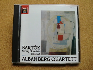 ＊【CD】アルバン・ベルク四重奏団／バルトーク 弦楽四重奏曲　第5番、第6番（TOCE-6006）（日本盤）