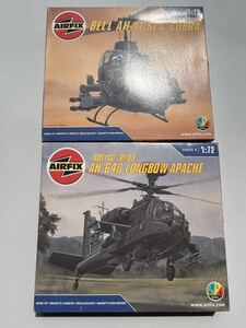 AIRFIX社　BELL ANLIT SEA COBRA ／AH-64D LONGBOW APACHE 2機セット1:72