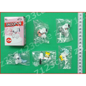 * collection figure PUTITTO SNOOPY4 all 5 kind * Snoopy 