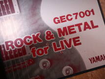 YAMAHA EMP700用カード GEC7001 動作チェック済み Rock & Metal for Live_画像8