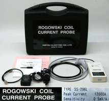 CT38175◇IWATSU/岩崎通信機 SS-296L ロゴスキーコイル（12000A 0.5mV/A） ROGOWSKI COIL CURRENT PROBE【中古品】_画像1