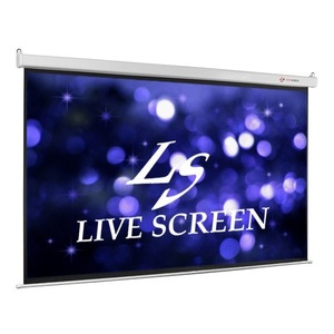  new product!! LIVE SCREEN 16:9 100 -inch electric storage projector screen home theater EPSON ACER BENQ