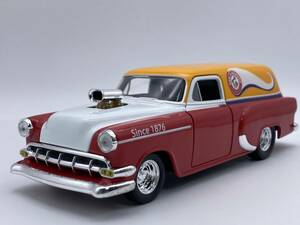 1954 Chevrolet Delivery Sedan Street Rod シボレー デリバリーセダン ストリートロッド 貯金箱 ミニカー アメ車 シェビー