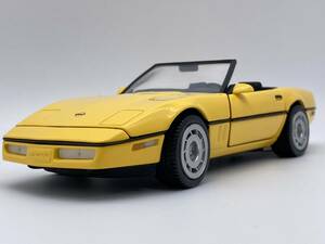 FRANKLIN MINT 1986 CHEVROLET CORVETTE 1/24 Franklin Mint Chevrolet Corvette Ame car minicar 