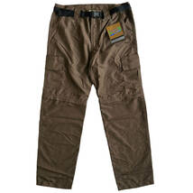 GUIDE'S CHOICE　ガイドチョイス　ハイキングパンツ　バーク（ブラウン） Mサイズ　TRAVEL HIKING PANTS_画像1