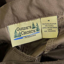 GUIDE'S CHOICE　ガイドチョイス　ハイキングパンツ　バーク（ブラウン） Mサイズ　TRAVEL HIKING PANTS_画像4