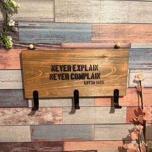 キーフック 壁掛け ウォールフック アンティーク調 ハンドメイド 家具 NY