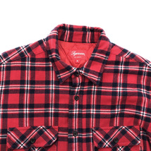 ▲ Supreme シュプリーム 19AW Arc Logo Quilted Flannel Shirt 裏地 キルティング アーチ ロゴ チェック ネル シャツ 104_画像5