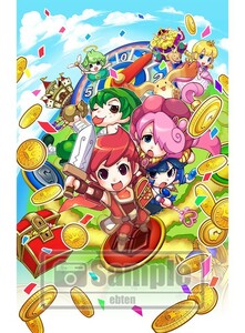 【タペストリーのみ】ドカポンキングダムコネクト　オリジナルB3タペストリー　未開封【エビテン特典】