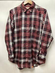 Foxfire check shirt long sleeve shirt M