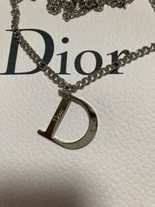 Dior Ginuine Big D логотип Ожерелье красивые товары Kihei 3,5 мм 55 см ожерелье