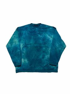 RAGE BLUE Thai large bleach design sweatshirt free size [902]