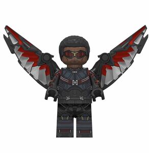 1体　ファルコン　マーベル　アベンジャーズ　ミニフィグ LEGO 互換 ブロック ミニフィギュア レゴ 互換 t