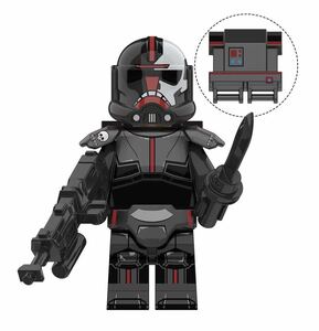 ハンター　スター・ウォーズ: バッド・バッチ　スターウォーズ　マンダロリアン LEGO レゴ　互換　ミニフィギュア　u