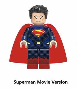 スーパーマン superman Cエクステンデッド・ユニバース ミニフィグ LEGO 互換 ミニフィギュア レゴ互換　c