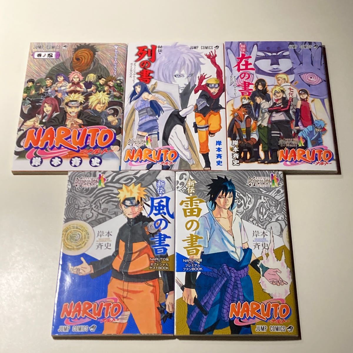 ヤフオク! -「ナルト 風の書 雷の書」(NARUTO) (な行)の落札相場・落札価格