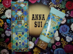  новый товар *ANNA SUI Anna Sui b подсветка крем для рук < лекарство для прекрасный белый крем для рук >*