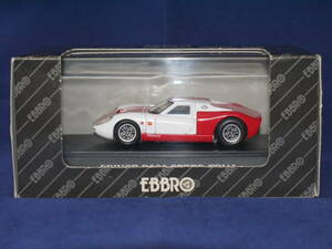 ☆1/43・EBBRO〃PRINCE R380 (SPEEO TRIAL)RED/WHITE/プリンスＲ380〃アカシロツートン/81・エブロKID BOX・日産/NISSAN★★