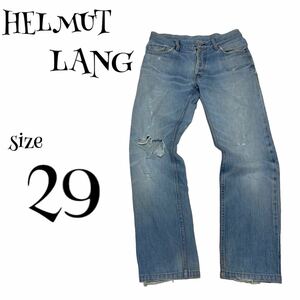 HELMUT LANG Helmut Lang * Denim брюки джинсы ji- хлеб 