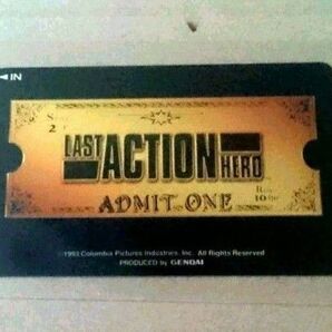 【映画】1993年 ラスト・アクション・ヒーロー テレホンカード