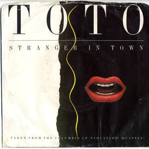 TOTO 「Stranger In Town」　米国COLUMBIA盤EPレコード