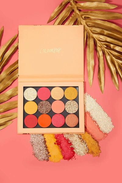 Colourpop Spicy Mami eyeshadow palette カラーポップ　アイシャドウ　パレット　アイシャドウパレット メイクパレット