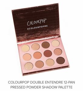 Colourpop Double entendre eyeshadow palette color pop eyeshadow Palette COLOURPOP eyeshadow Palette 