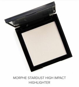 Morphe モーフィー　High impact highlighter Stardust スターダスト ハイライター　メイクアップ　化粧品　コントアー　ハイライト　ラメ