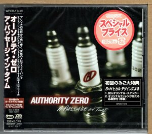 【新品CD】オーソリティ・ゼロ / ア・パッセージ・イン・タイム　AUTHORITY ZERO / A PASSAGE IN TIME