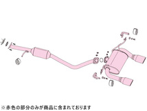 フジツボ マフラー A-R エーアール NGX50 C-HR 1.2 ターボ 4WD 8NR-FTS H28.12～R1.10 法人のみ配送 送料無料_画像2