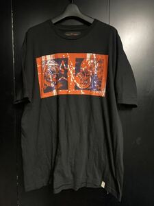 激レア　PUSHEAD Tシャツ　ヴィンテージ　ブラック　サイズXL パスヘッド　コピーライト　METALLIC バンドTシャツ　