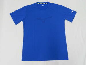 900　(ミズノ）MIZUNO 　フィーリンテックＴシャツ　ブルー（L）