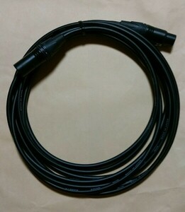 定番マイクケーブル20m　カナレL-4E6S ノイトリック製NC3FXX-B,NC3MXX-B　金メッキXLR端子