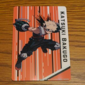 僕のヒーローアカデミア×GiGOキャンペーン オリジナルカード　KATSUKI BAKUGO 　非売品