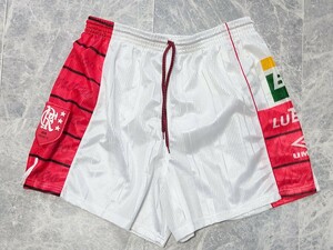 CR フラメンゴ ユニフォーム パンツ ゲームパンツ ショートパンツ アンブロ UMBRO ブラジル 南米 サッカー 90s 00s Flamengo