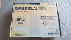 新品　未使用　PCi 11n Wireless Router MZK-W04N ワイヤレスルーター 　長期保存品