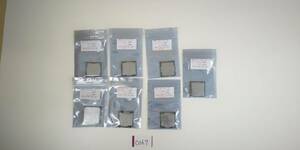 CPU 7個セット Intel Celeron G1610 G1620 G3900T Pentium G3420 G4400 G5400 AMD PhenomⅡ HDZ965FBK4DGM 中古動作確認済 管理番号：C067