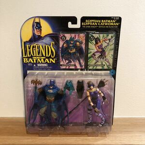 DC/ LEGENDS OF BATMAN【EGYPTIAN BATMAN/ EGYPTIAN CATWOMAN】フィギュア　バットマン アメコミ　ケナー　Kenner