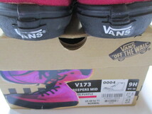 VANS バンズ V173 CREEPERS MID クリーパーズ 紫 27,5cm_画像5