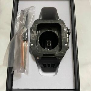 Apple Watch Series 8 7 6 5 4 SE (44mm 45mm) for band Apple watch carbon fibre Kirakira 