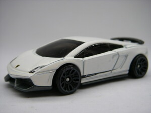 ホットウィール (白) ランボルギーニ ガヤルド LP570-4 Superleggera ＜ルース＞ Hot Wheels 