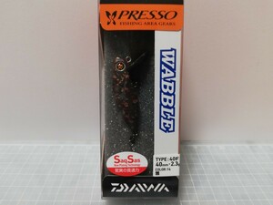 ダイワ プレッソ ワブル 40F 雅 エリアトラウト 未開封品　