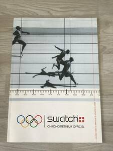 SWATCH 2004年　アテネオリンピック・コレクション　カタログ