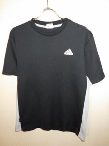 z9334adidas★アディダス★CLIMALITE★ロゴ刺繍Tシャツ★サイズM★激安★送料格安