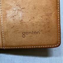 genten ゲンテン 二つ折り財布 カットワーク 財布 折財布_画像6