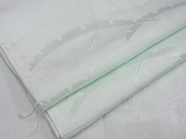 着物屋こころ□長襦袢 無双仕立て 雪芝重ね地紋 正絹 逸品 B-fe4954